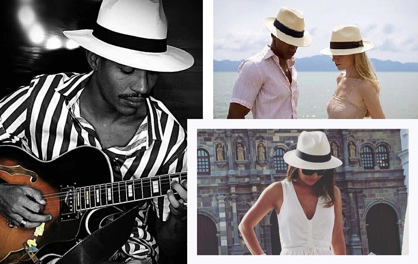 Gray 2024 panama hat