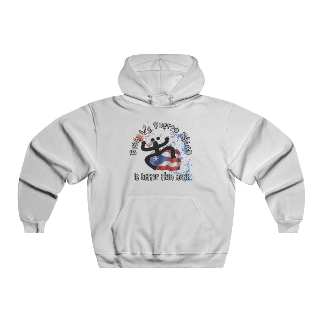 Half Puerto Rican Better Men's NUBLEND® Hooded Sweatshirt