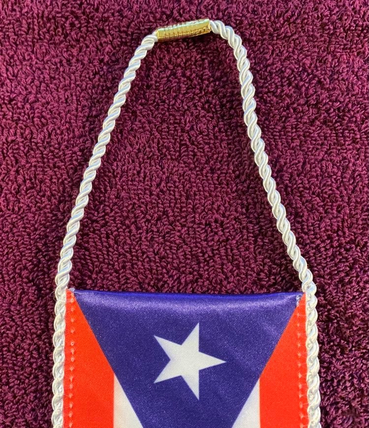 Mini Hanging Mirror Rope Bandera (Flag)