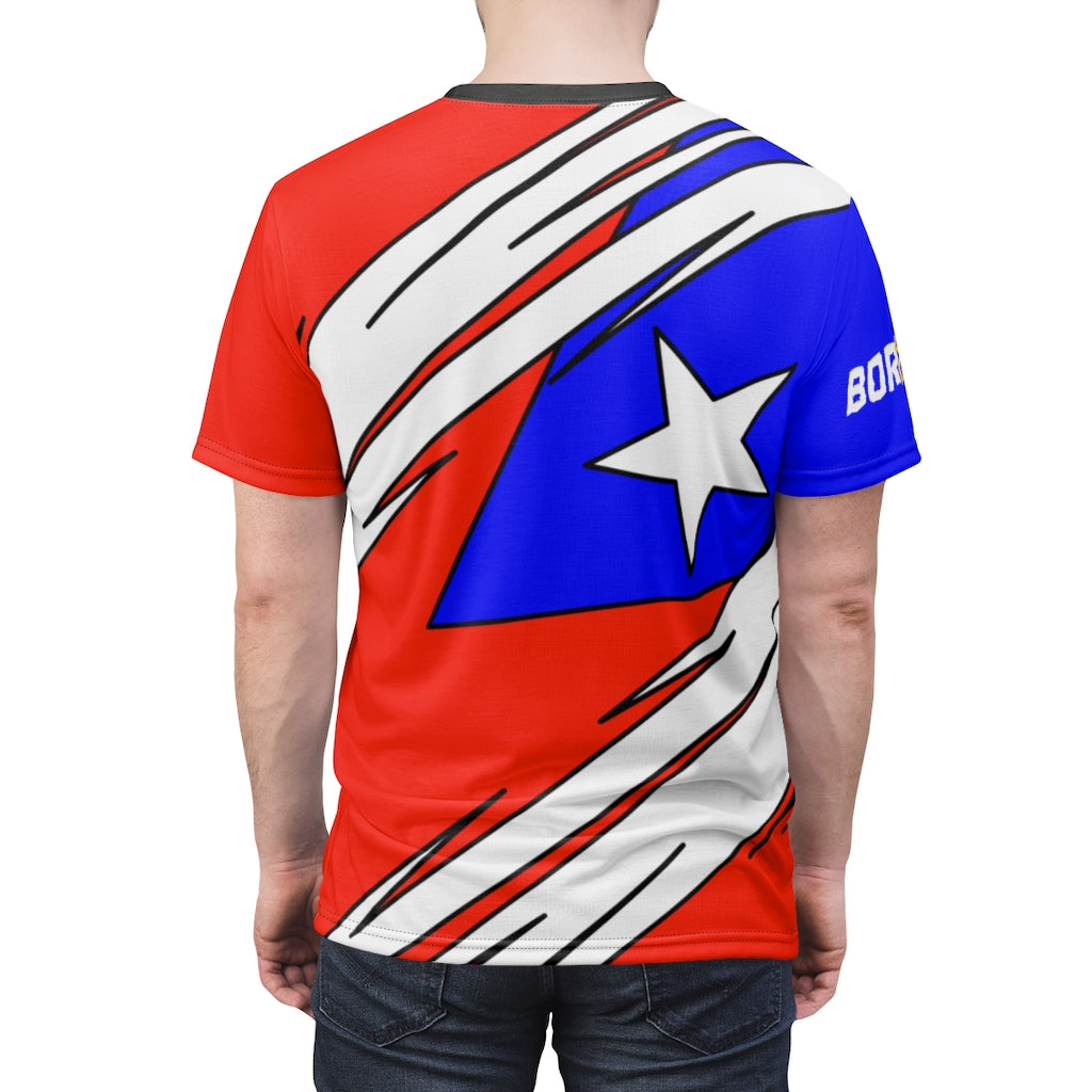 Puerto Rico Siempre Unidos - Unisex AOP Cut & Sew Tee