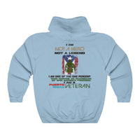 Thumbnail for I Am One Percent Who Served - Unisex Heavy Blend™ Hoodie (Small-5XL)