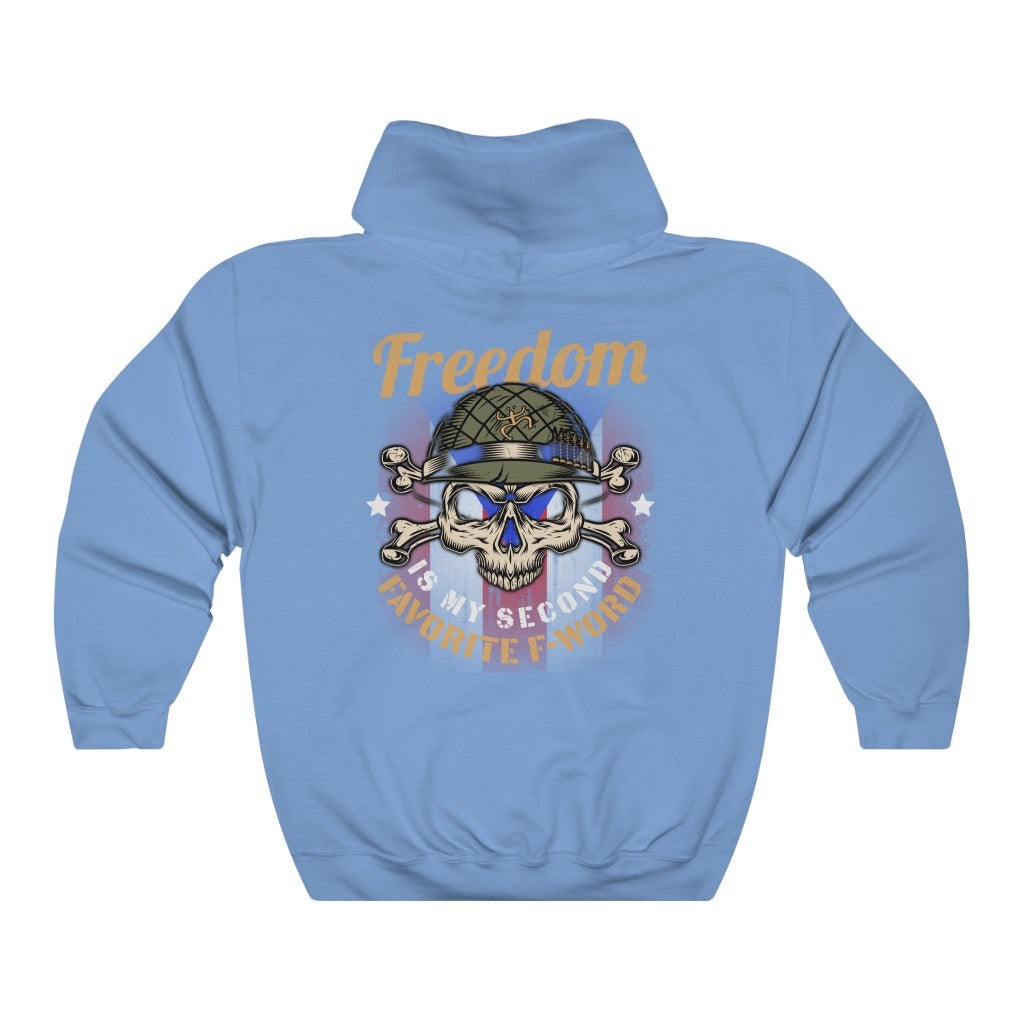 Freedom Is My Second Favorite "F" Word (Small-5XL ) Unisex Heavy Blend™ Hoodie