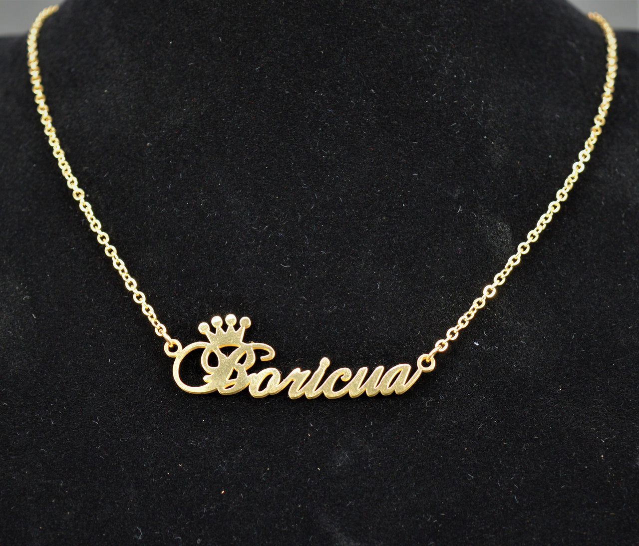 Boricua Necklace - Gold