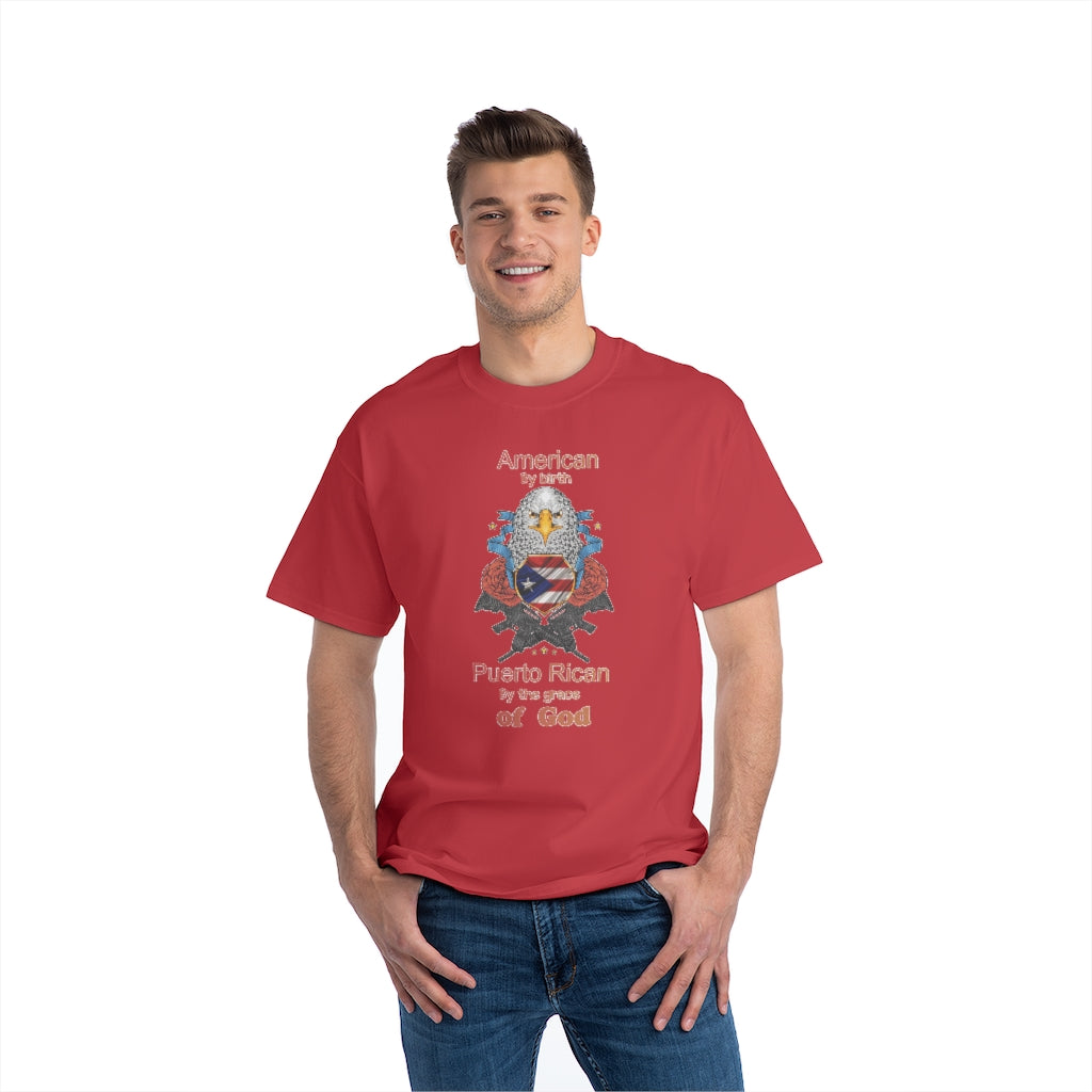 PR BY THE GRACE OF GOD - 2 -Beefy-T®  Short-Sleeve T-Shirt