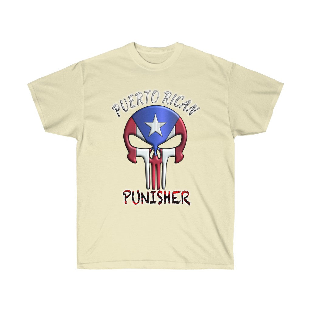 Punisher PR Flag Skull Keychain – Puerto Rican Pride