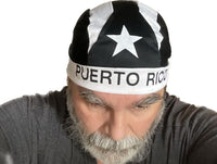 Thumbnail for Black Puerto Rico Flag Durag
