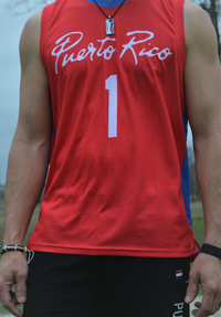 Puerto Rico Flag Basketball Jersey — BORIZ