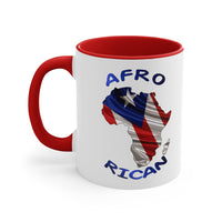 Thumbnail for Afro Rican 1 - Accent Coffee Mug, 11oz