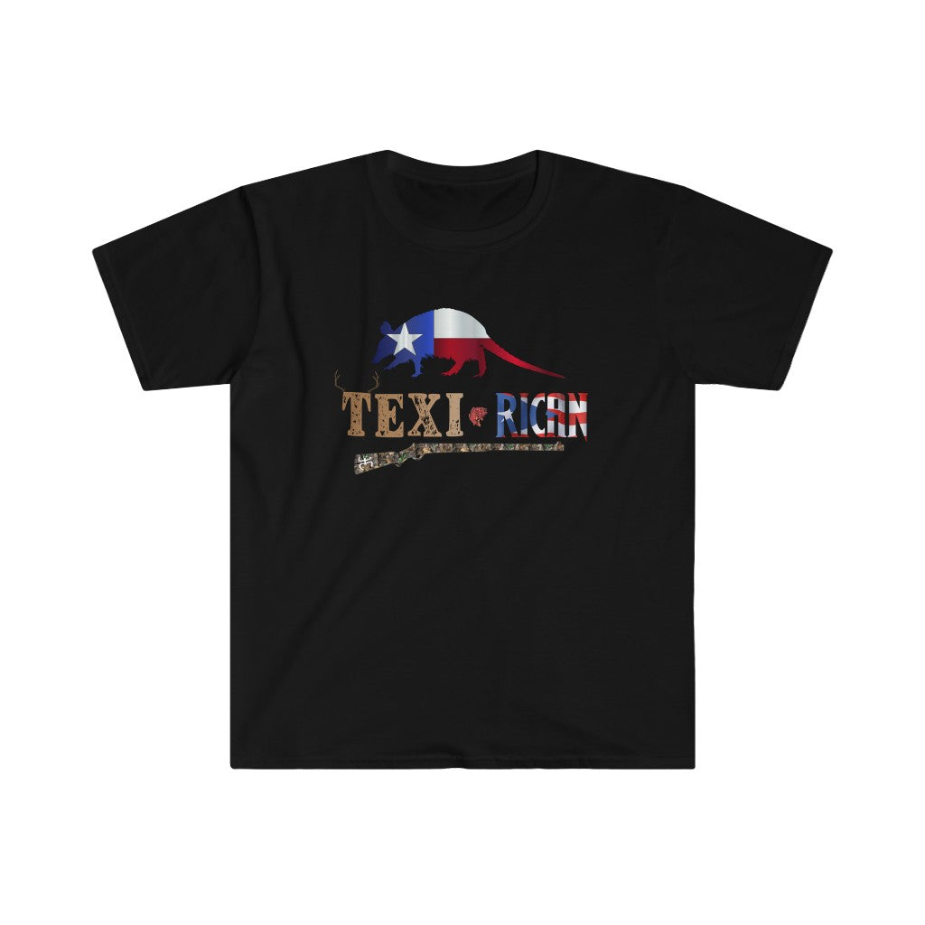 Armadillo Texi-Rican - Unisex Softstyle T-Shirt