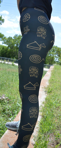 Thumbnail for Taino Symbol Leggings