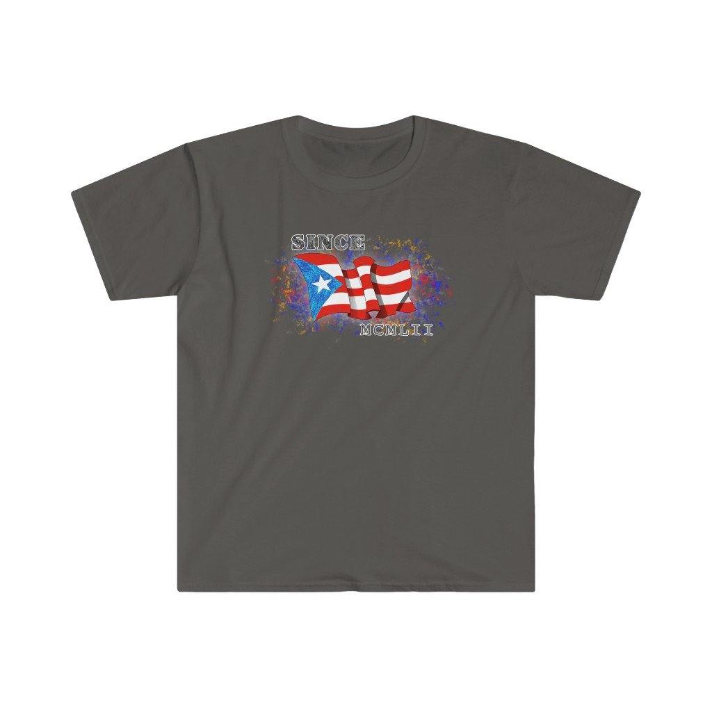 Since 1952 Unisex Softstyle T-Shirt - Puerto Rican Pride