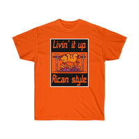Thumbnail for Livin It Up Rican Style - Unisex Ultra Cotton Tee