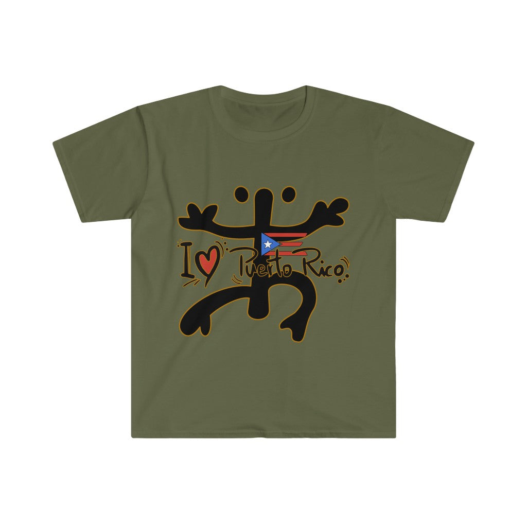Coqui - I Love Puerto Rico - Unisex Softstyle T-Shirt