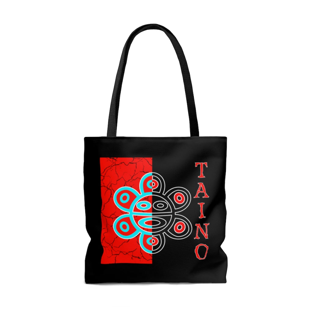Taino Dual Sided Sun God Canvas Bag - AOP Tote Bag