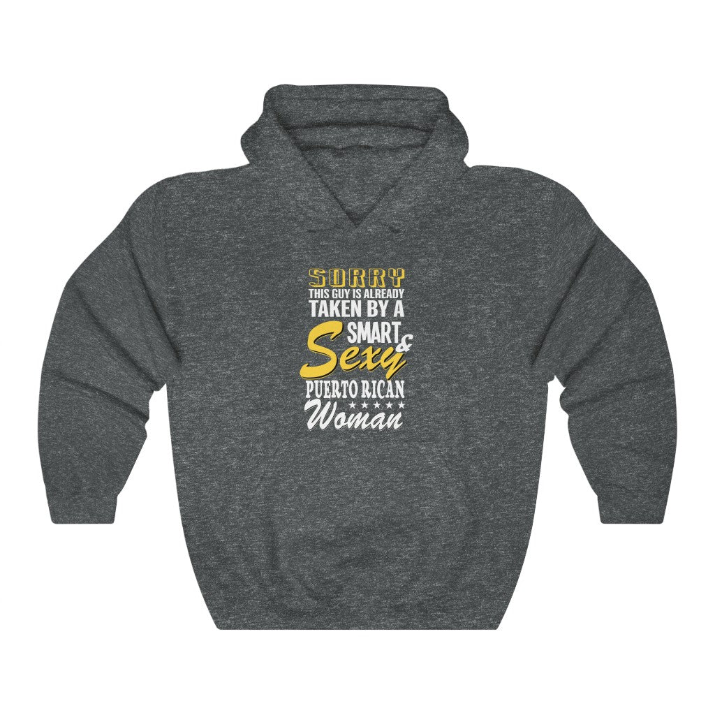 Taken By a Smart and Sexy Puerto Rican Woman 2 Heavy Blend™ Hooded Sweatshirt