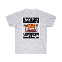 Thumbnail for Livin It Up Rican Style - Unisex Ultra Cotton Tee