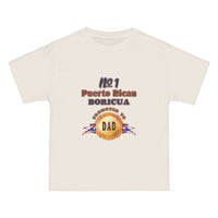 Thumbnail for #1 Boricua Promoted To Dad - Beefy-T®  Short-Sleeve T-Shirt