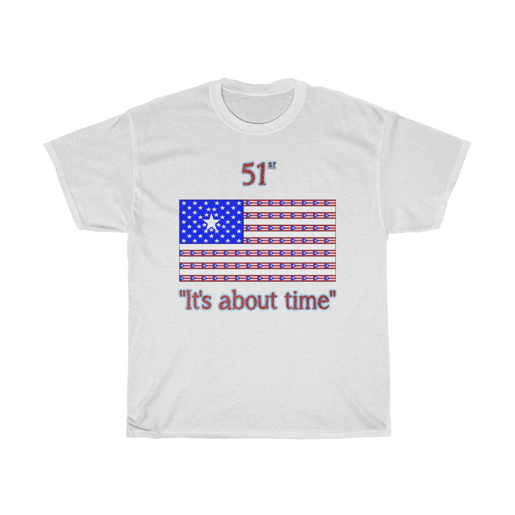 51st It's About Time - Unisex Heavy Cotton Tee