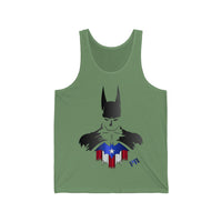 Thumbnail for Badass PR Bat Man - Unisex Jersey Tank