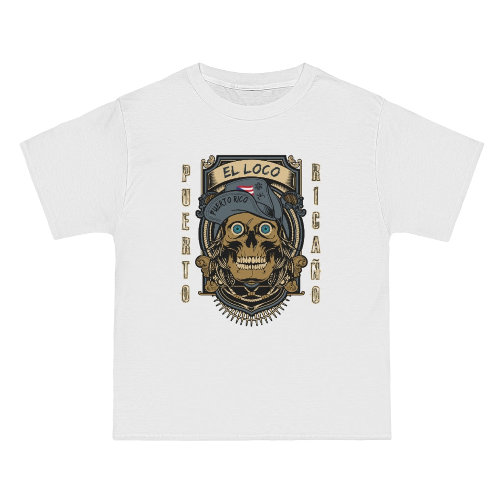 El Loco Puerto Ricano - Beefy-T®  Short-Sleeve T-Shirt