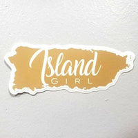 Thumbnail for Island Girl Decal - Puerto Rican Pride