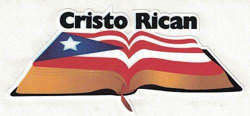 Cristo Rican Decal - Puerto Rican Pride