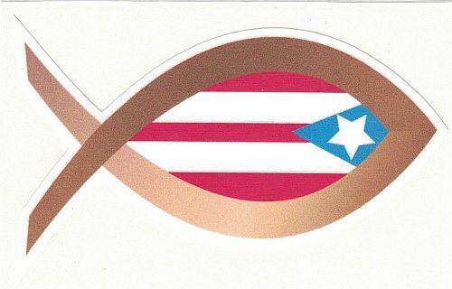 Fish Rican Decal - Puerto Rican Pride