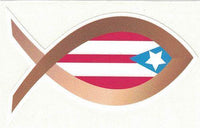 Thumbnail for Fish Rican Decal - Puerto Rican Pride