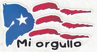 Thumbnail for Mi Orgullo Flag Decal - Puerto Rican Pride