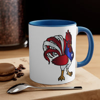 Thumbnail for Proud Puerto Rico Rooster - Accent Coffee Mug, 11oz