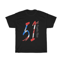 Thumbnail for 51st Unisex Heavy Cotton Tee - Puerto Rican Pride