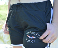 Thumbnail for Angel Wing Shorts - Puerto Rico - Puerto Rican Pride