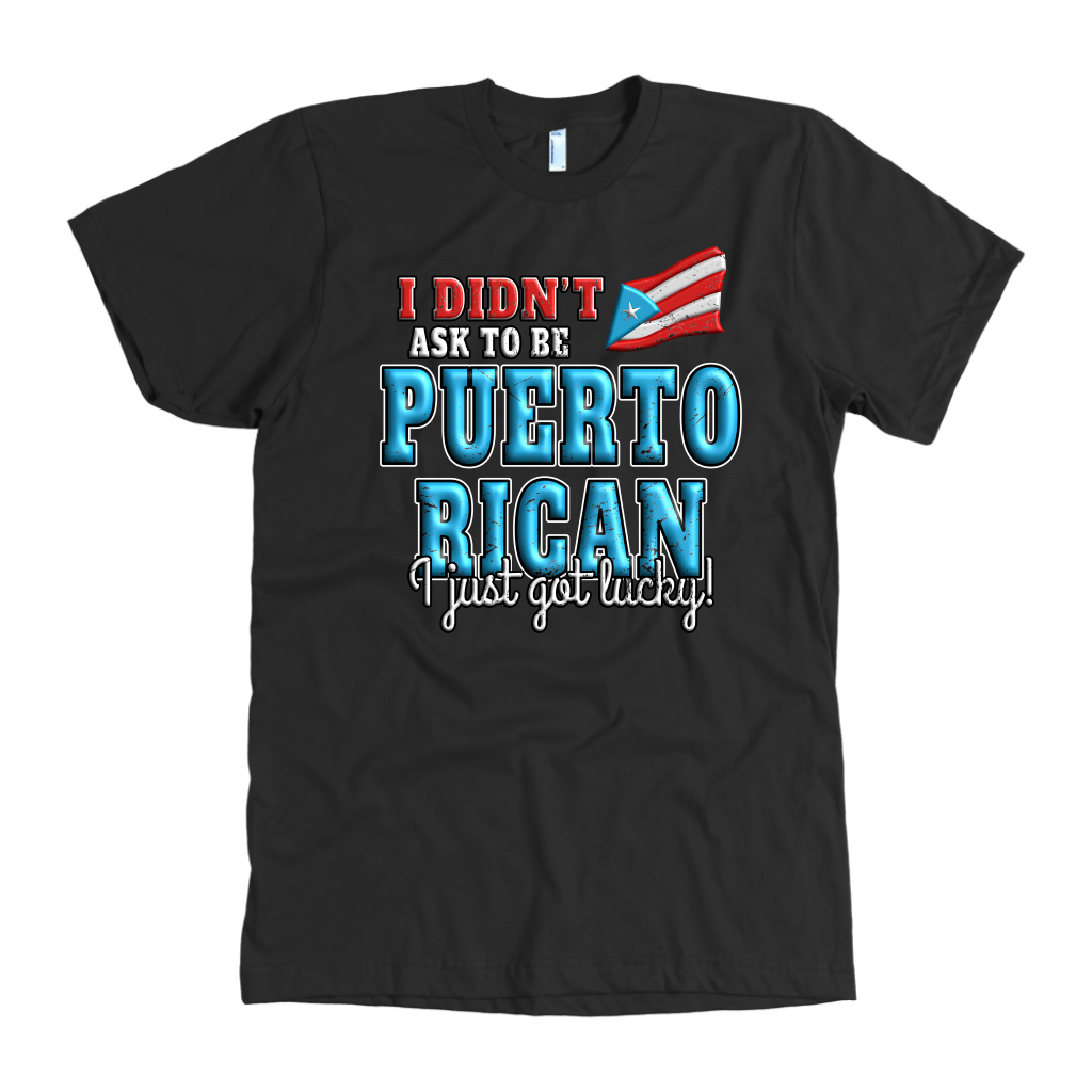 Just Lucky 100% Cotton - Puerto Rican Pride