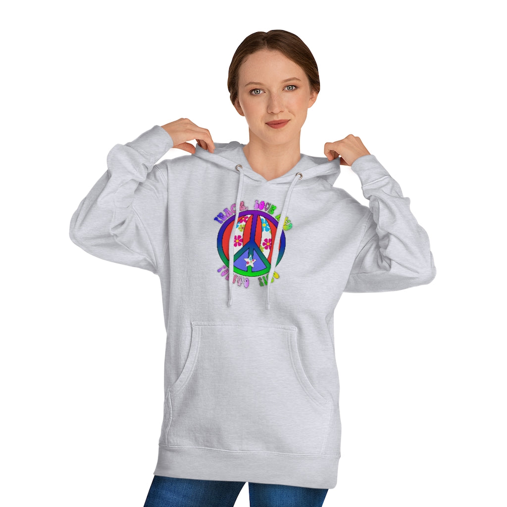 Hippie Hoodie - Unisex Hooded Sweatshirt