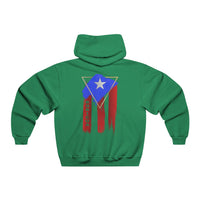 Thumbnail for Abstract Boricua Flag Hoodie Men's NUBLEND® Hooded Sweatshirt