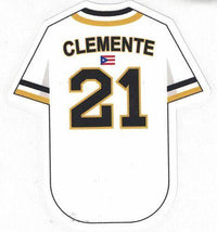 Thumbnail for Clemente 21 Flag Decal - 2 - Puerto Rican Pride
