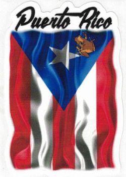 Puerto Rican Coqui on Flag