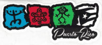 Thumbnail for Puerto Rico Taino Symbol Decal