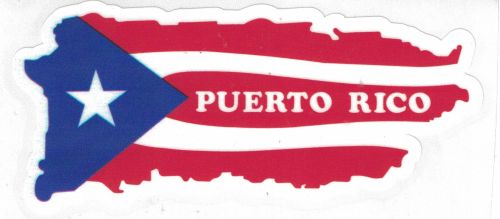 PR Island Flag Decal
