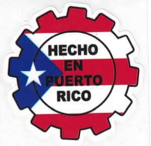 Made In Puerto Rico Decal