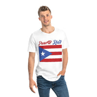 Thumbnail for Puerto Rico Flag - Men's Jersey Curved Hem Tee