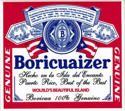 Boricuaizer Flag Decal