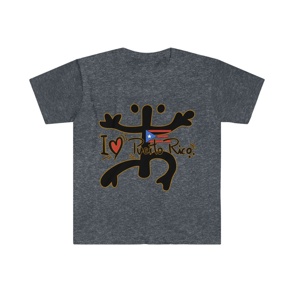 Coqui - I Love Puerto Rico - Unisex Softstyle T-Shirt
