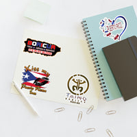 Thumbnail for 4 Puerto Rico Themed Sticker's Per Sheet (Set 2)