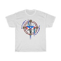 Thumbnail for Compass to PR Unisex Heavy Cotton Tee - Puerto Rican Pride
