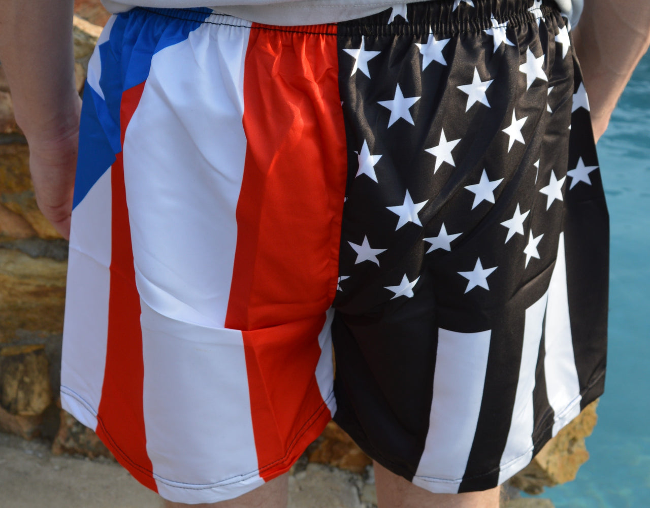 Duality Flag Beach / Swim Shorts