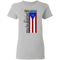 Thumbnail for Texi-Rican Ladies' 5.3 oz. T-Shirt