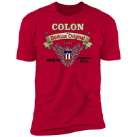 Thumbnail for COLON Premium Short Sleeve T-Shirt - Puerto Rican Pride