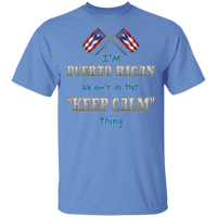Thumbnail for Don't Do Keep Calm 5.3 oz. T-Shirt - Puerto Rican Pride