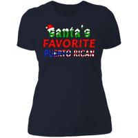 Thumbnail for Santa's Favorite PR Ladies' Boyfriend T-Shirt - Puerto Rican Pride